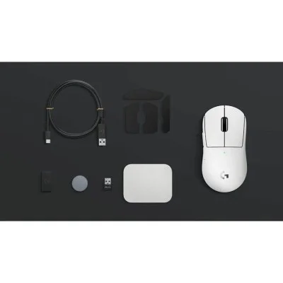 Logitech PRO X SUPERLIGHT 2c Compact Wireless Gaming Mouse - White